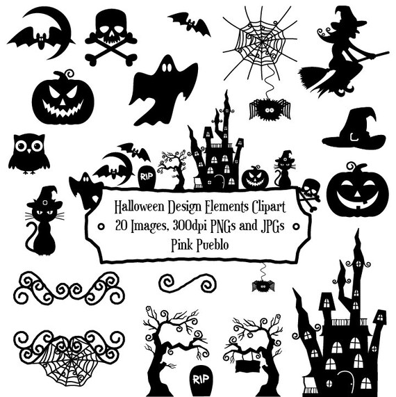 free haunted house silhouette clip art - photo #29