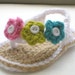 Crochet Pattern Baby Booties, Flip flop Sandals, A pdf Pattern