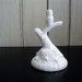 vintage fenton rose pattern milk glass owl ring tree