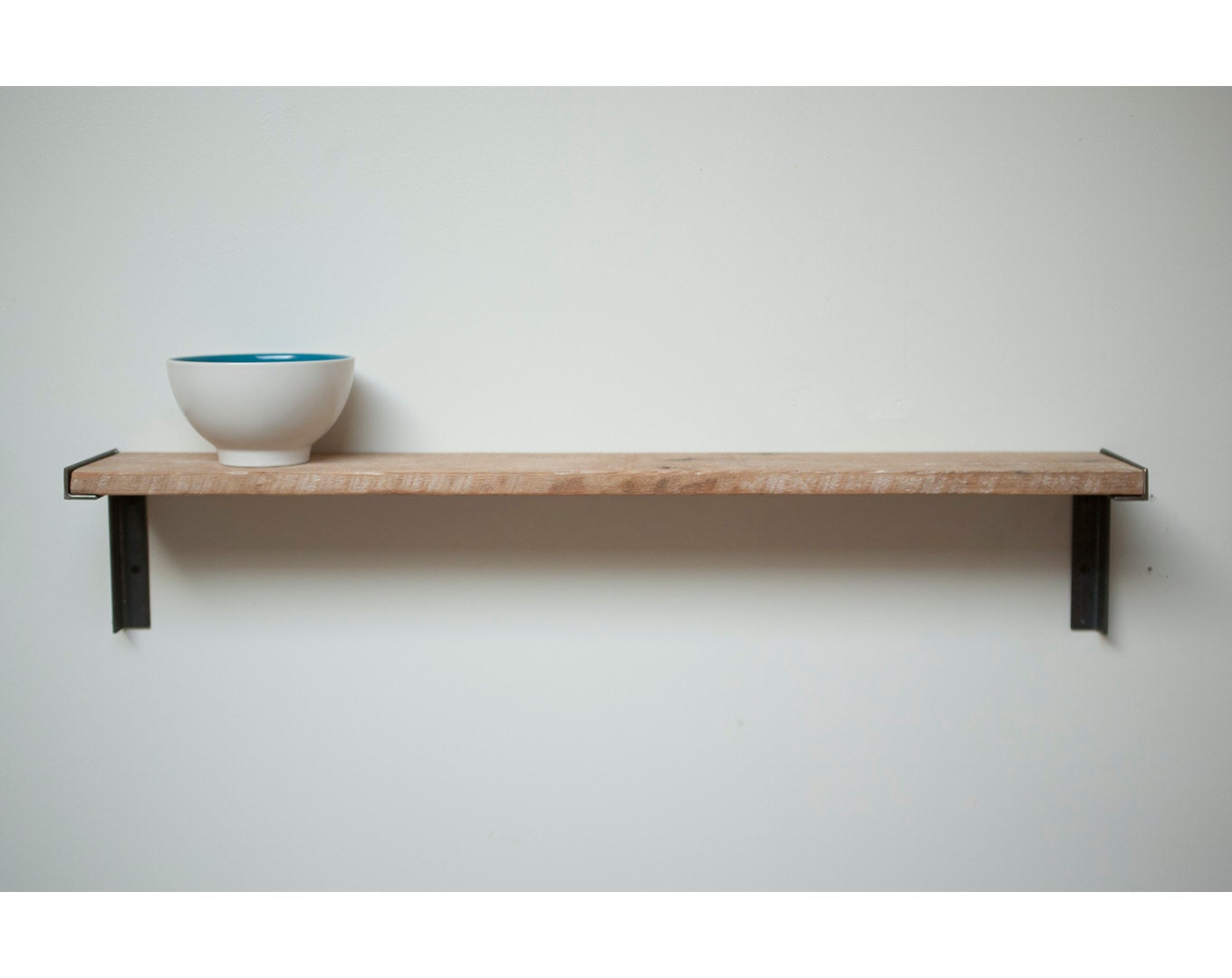 Minimal Wall mount Shelf Reclaimed Old Growth Wood by BlakeAvenue