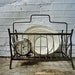 Metal Magazine Stand - Lovely Patina