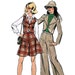 Simplicity 6511 Vintage 70s Junior or Teen Unlined Jacket or Vest, Pants and Short Skirt Sewing Pattern - Uncut - Size 11/12 - Bust 32
