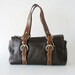 Authentic Classic Coach Chelsea Brown Pebble Leather Satchel Shoulder Bag