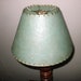 Vintage Green Fiberglass Lamp Shade