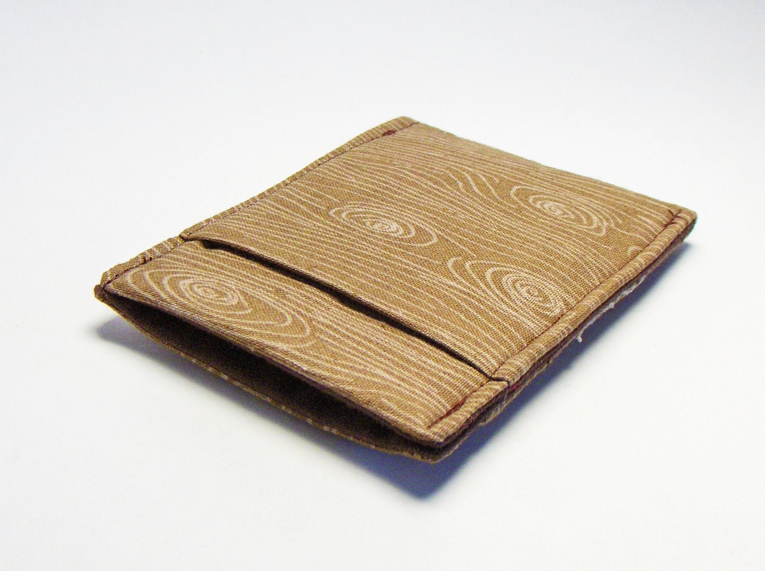 Mens Modern Wallet / Sleek and Thin / Wood