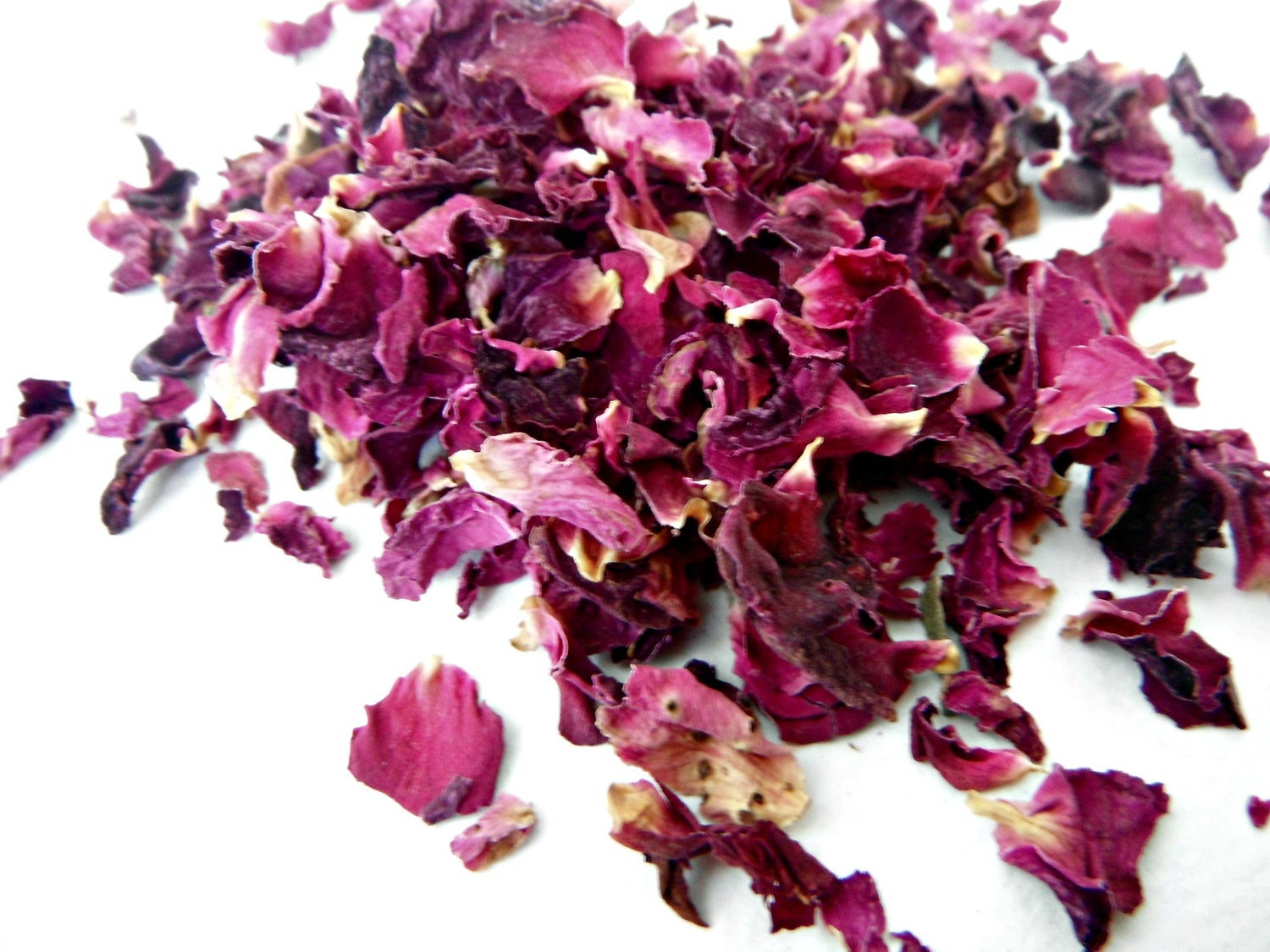 Organic Dried Rose Petals by ShantiAromatherapy on Etsy