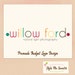 Premade Logo Design - Multi Colour Text and Dots Photography Photographer Logo Premade Budget Logo