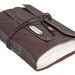Dark Brown Leather Journal