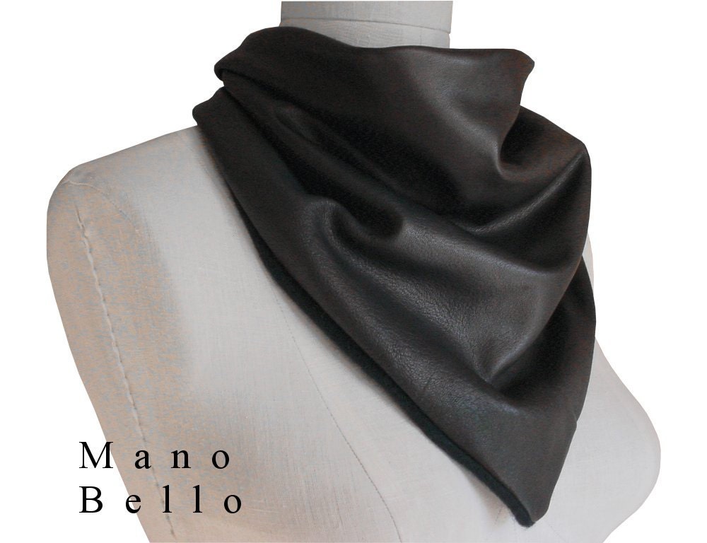 SPERONE】Eco Leather Triangular Scarf (SPERONE/スカーフ) 95308065+