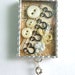 Fiona And The Fig Victorian I Love To Sew Antique Shadowbox Necklace Pendant Jewelry Charm