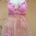 vintage inspired bustier dress with ruffles of lace,roses and butterflies.........