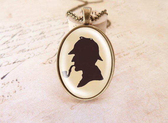 Items similar to Sherlock Holmes - Vintage Necklace on Etsy