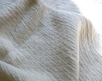ECO FRIENDLY Natural heavy linen fabric with softening