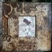 Genuine Antique Ceiling Tin Picture Frame -- 8x10 -- Beautiful Rusty patina