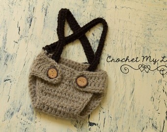 baby boy clothes - baby boy suspenders - crochet suspenders - diaper covers - criss cross suspenders - baby boy photo props- infant props