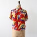 1940s Hawaiian Shirt / Vintage Made in California Shirt