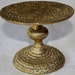 Vintage Brass Candle Holder Footed