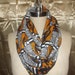 Gye Nyame Tribal Infinity Scarf