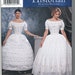 Simplicity Costume Pattern 9764 Crinoline Hoopskirt Petticoat
