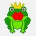 Kiss a Frog...Embroidery Applique Design...Three sizes for multiple hoop...Item1151.