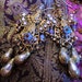 Ornate Handmade Chandelier Earrings- Filigree, Vintage, Unique Edwardian Angel Earrings- East Indian