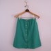 Vintage 1970s Green Scooter Skirt / Skort / Jantzen / Size 8