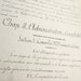 10 Antique French Handwriting pages A4
