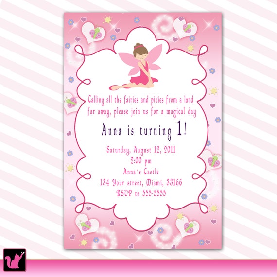 Fairytale Birthday Invitations 10