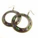 Big Hoop Cloisonne Earrings