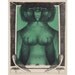 Mirror Goddess - 1950s Lithograph by G Stefula