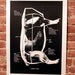 Pork Chart Silkscreen Poster Black