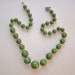 Vintage Marbled Bakelite Graduated Bead Strand for Repurpose, Repair