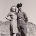 Wartime Romance- Soldier's Wife- 1940s Vintage Photograph
