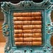 Vintage Jewelry Holder/ Picture Frame/Wine Cork Art/ OOAK/Jewelry Display / Syroco