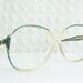 Vintage 80s Givenchy 1990's Oversize Eyeglass Frames Clear Slender Blue Purple Green Pattern 56/12 Authentic Designer