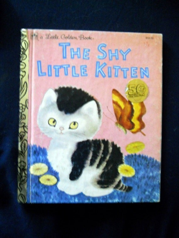 The Shy Little Kitten Book Little Golden Book