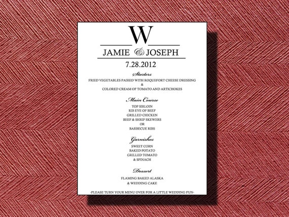 Welcome to Chic Weddings by Jamie Irene!    Printable