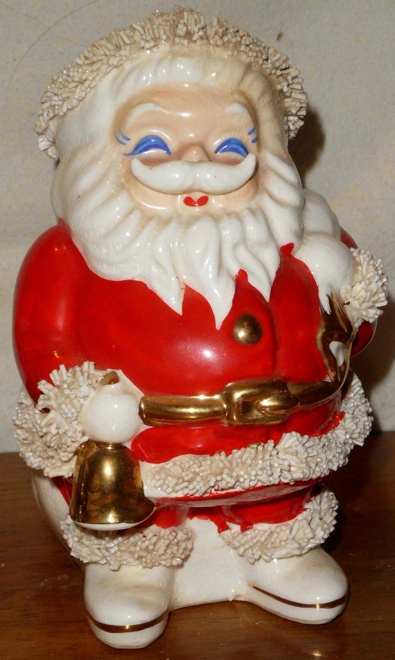 Vintage Santa Claus Coin Bank