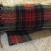 Red, White and Blue Wool Throw
