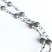 Silver Filigree Bead Necklace 1970s