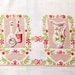 Pink Kitchen Tablecloth, Cottage Chic