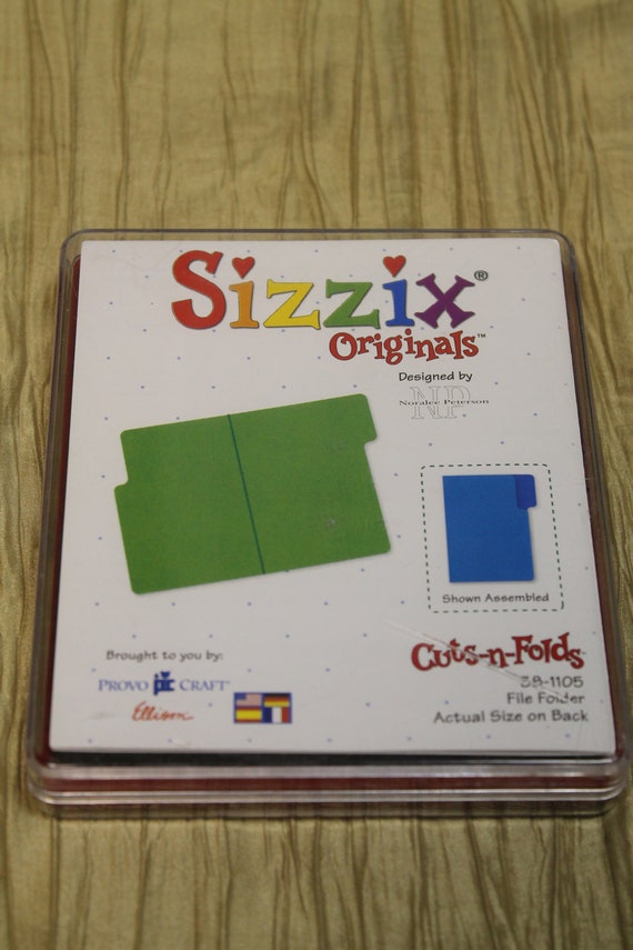 SIZZIX Originals Die Cut FILE FOLDER