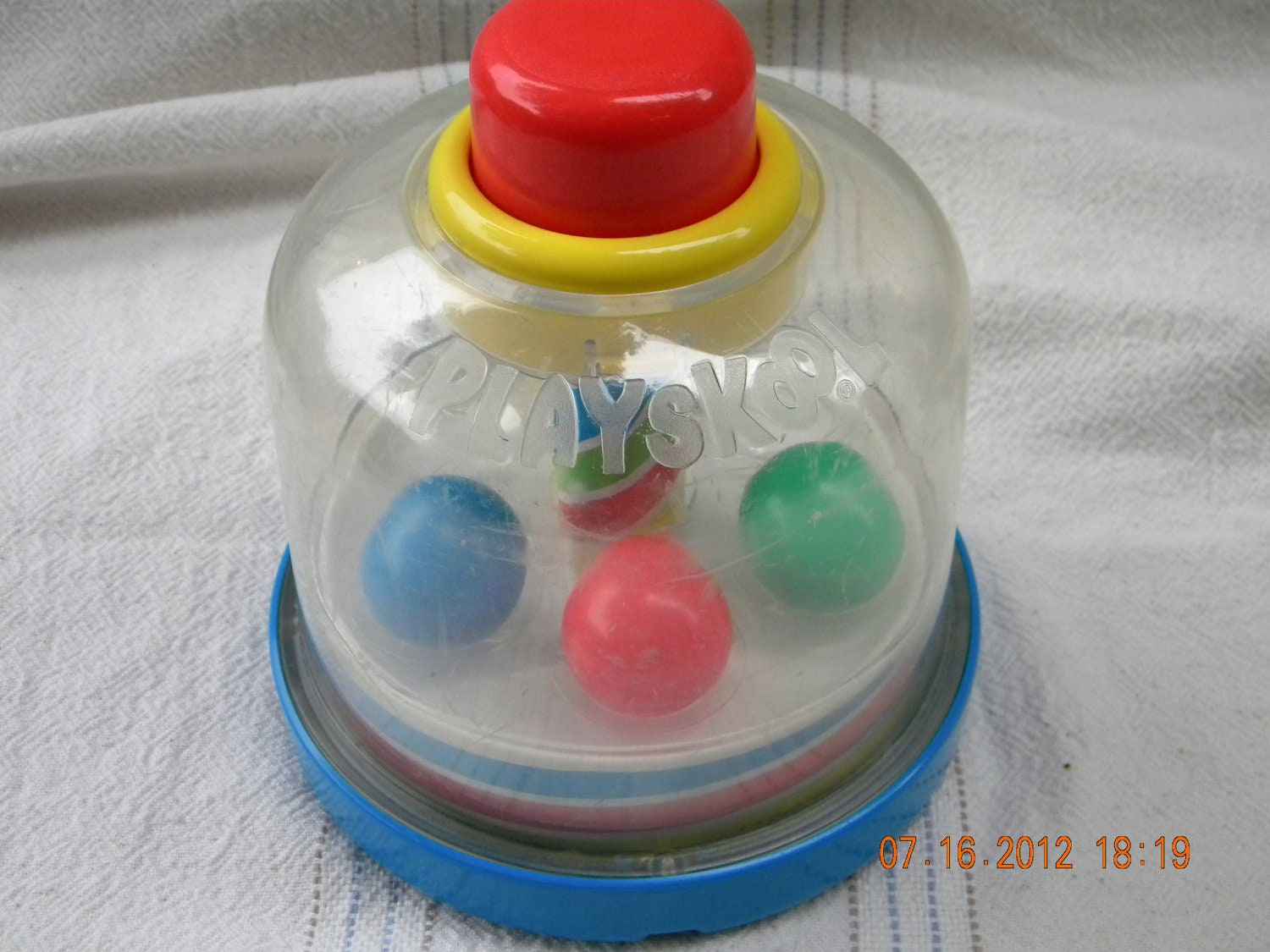 Playskool Spinning Top bouncing balls