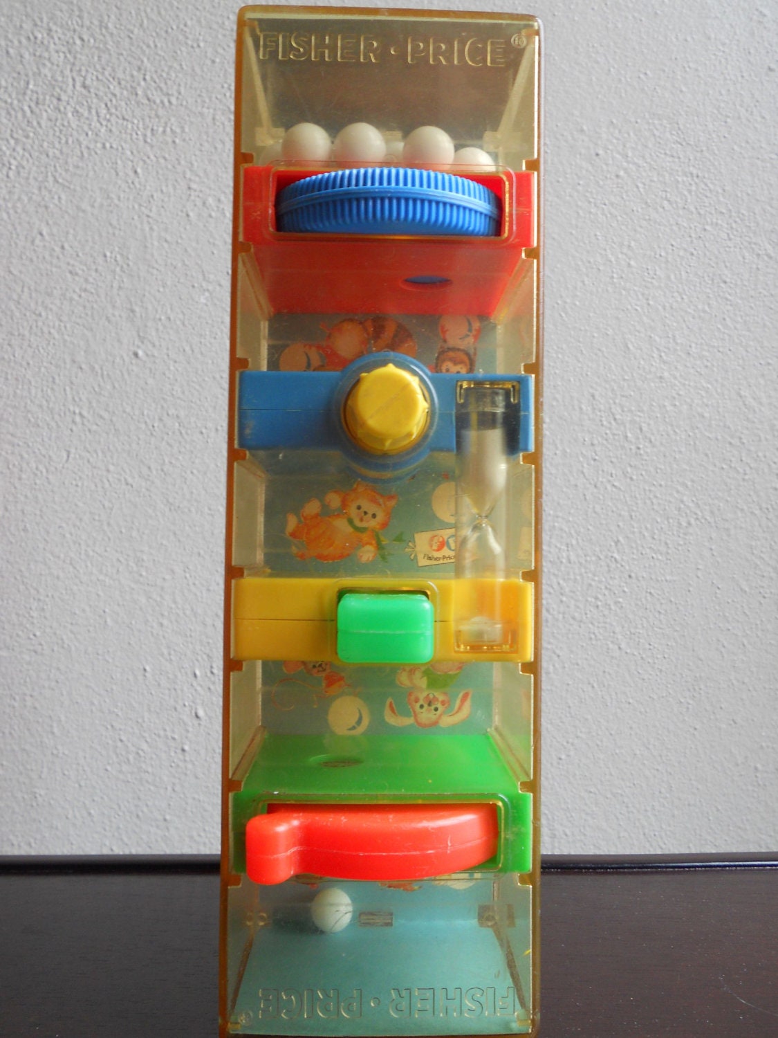 Vintage 1971 FisherPrice Marble Tumble Tower Dexterity Game