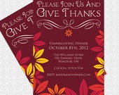 DIY Thanksgiving Themed Invitation - Personalized Printable Il_170x135