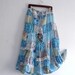 Bohemian Skirt / Eco Fashion Sheer Patchwork Maxi Gypsy Skirt/ Mori Girls Oversize