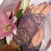 Purple Lace Fingerless Ready to Ship SAMPLE SALE