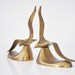 Brass Seagull Bookends