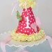 Girls Butterfly Ruffle Birthday Party Hat, Special Occasion
