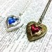 RESERVED for AkuaSeaWolf Amoret Heart Locket